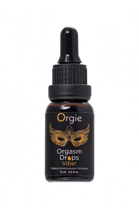 Возбуждающий гель для клитора ORGIE Orgasm Drops Vibe - 15 мл. - ORGIE - купить с доставкой в Новомосковске