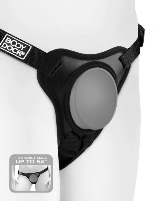 Трусы с платформой для насадки Body Dock Elite Mini - Pipedream - купить с доставкой в Новомосковске