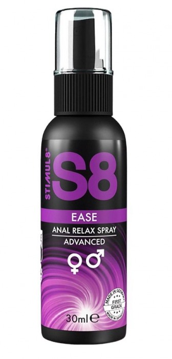 Расслабляющий анальный спрей S8 Ease Anal Relax Spray - 30 мл. - Stimul8 - купить с доставкой в Новомосковске