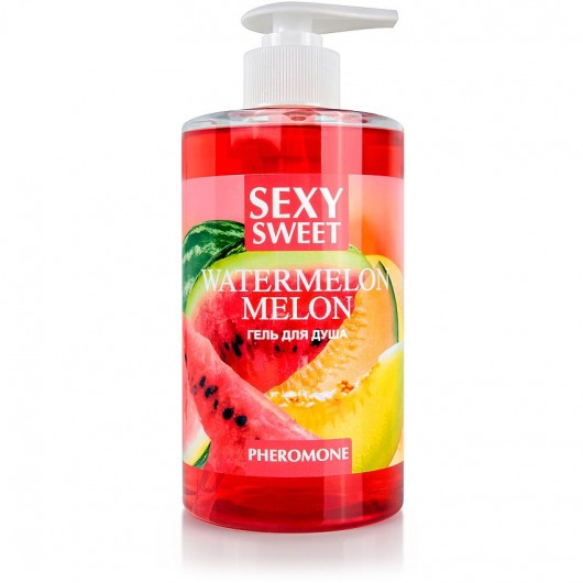 Гель для душа Sexy Sweet Watermelon Melon с ароматом арбуза, дыни и феромонами - 430 мл. -  - Магазин феромонов в Новомосковске