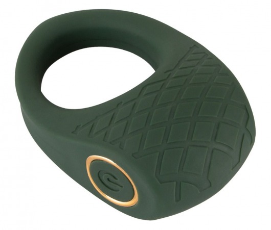 Зеленое эрекционное виброкольцо Luxurious Vibro Cock Ring - Orion - в Новомосковске купить с доставкой