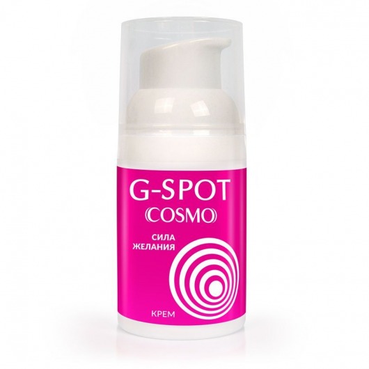 Стимулирующий интимный крем для женщин Cosmo G-spot - 28 гр. - Биоритм - купить с доставкой в Новомосковске