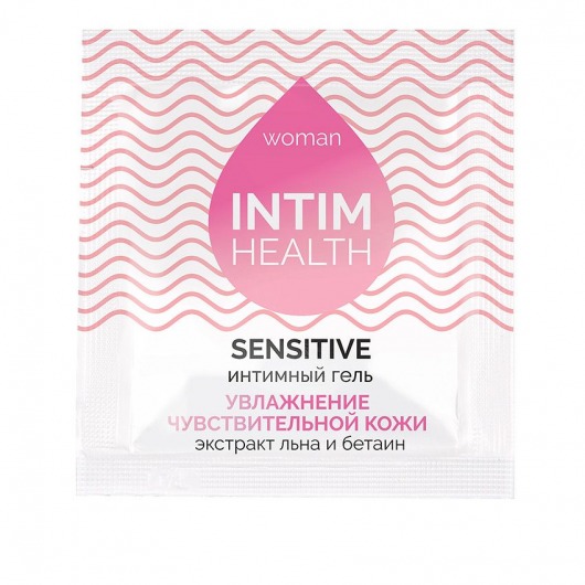 Саше интимного геля на водной основе Intim Health Sensitive - 3 гр. - Биоритм - купить с доставкой в Новомосковске