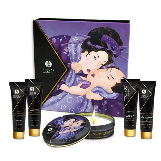 Подарочный набор Geishas secret из 5 предметов - Shunga - купить с доставкой в Новомосковске