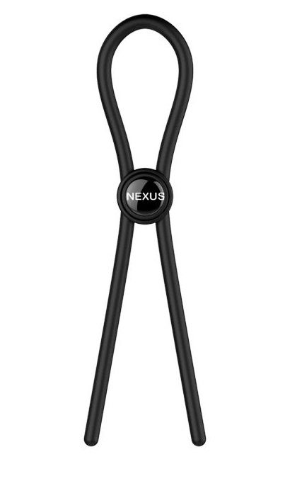 Черное эрекционное лассо Nexus Forge Single - Nexus Range - в Новомосковске купить с доставкой