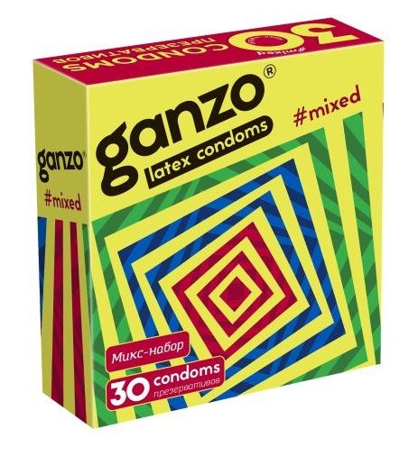 Микс-набор из 30 презервативов Ganzo Mixed - Ganzo - купить с доставкой в Новомосковске