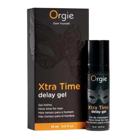 Продлевающий гель Orgie Xtra Time Delay Gel - 15 мл. - ORGIE - купить с доставкой в Новомосковске