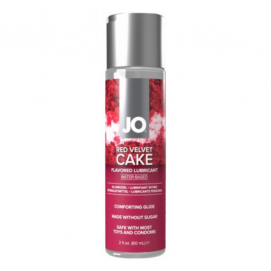 Лубрикант на водной основе JO H2O Red Velvet Cake Flavored Lubricant - 60 мл. - System JO - купить с доставкой в Новомосковске