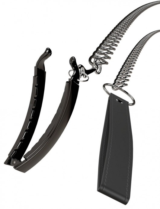 Зажим для половых губ с поводком Pussy Clamp With A Leash - Orion - купить с доставкой в Новомосковске