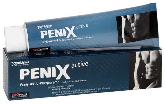 Возбуждающий крем для мужчин PeniX active - 75 мл. - Joy Division - купить с доставкой в Новомосковске