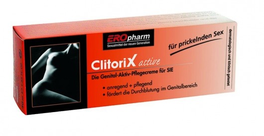 Возбуждающий крем для женщин ClitoriX active - 40 мл. - Joy Division - купить с доставкой в Новомосковске