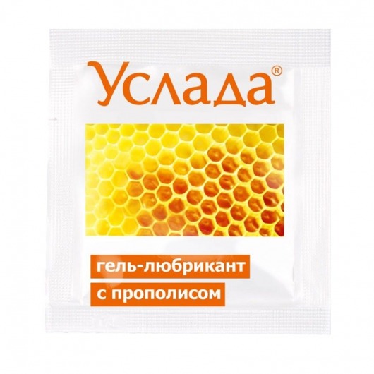 Гель-лубрикант «Услада с прополисом» - 3 гр. - Биоритм - купить с доставкой в Новомосковске