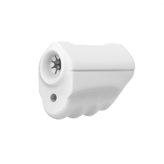 Белый вибромастурбатор Mini Masturbator - Silicone Toys - в Новомосковске купить с доставкой