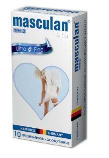 Ультратонкие презервативы Masculan Ultra Fine с обильной смазкой - 10 шт. - Masculan - купить с доставкой в Новомосковске