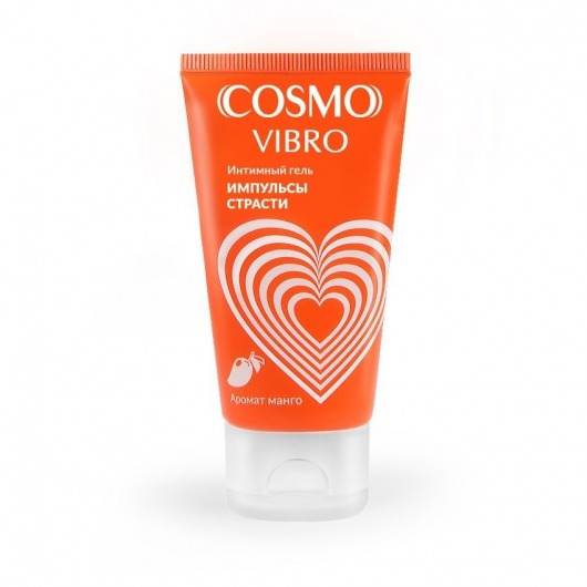 Возбуждающий интимный гель Cosmo Vibro с ароматом манго - 50 гр. - Биоритм - купить с доставкой в Новомосковске