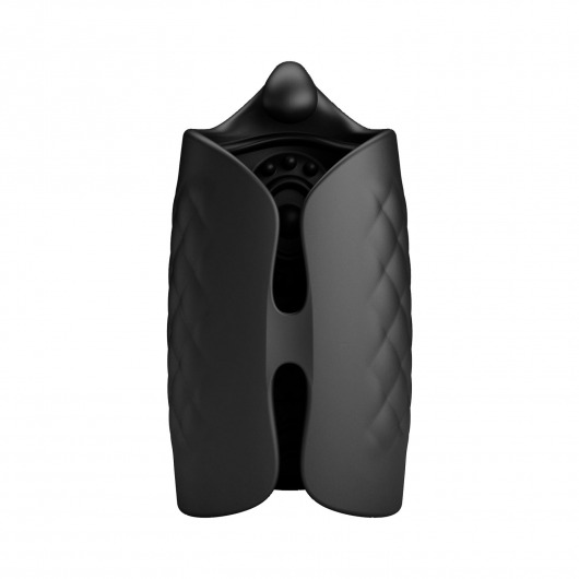 Черный мастурбатор с вибростимуляцией головки Black Glans Trainer - Baile - в Новомосковске купить с доставкой