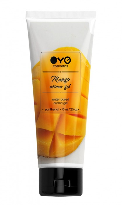 Лубрикант на водной основе OYO Aroma Gel Mango с ароматом манго - 75 мл. - OYO - купить с доставкой в Новомосковске