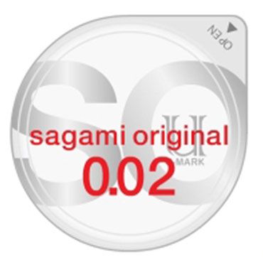 Ультратонкий презерватив Sagami Original - 1 шт. - Sagami - купить с доставкой в Новомосковске