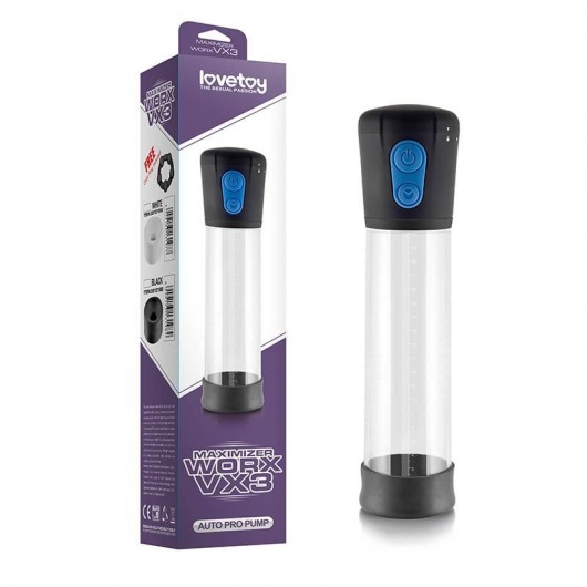 Автоматическая вакуумная помпа Maximizer worx VX3 - Lovetoy - в Новомосковске купить с доставкой