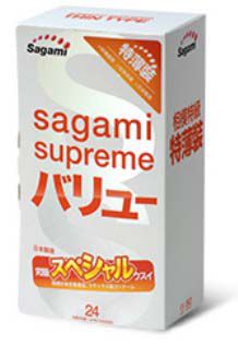 Ультратонкие презервативы Sagami Xtreme SUPERTHIN - 24 шт. - Sagami - купить с доставкой в Новомосковске
