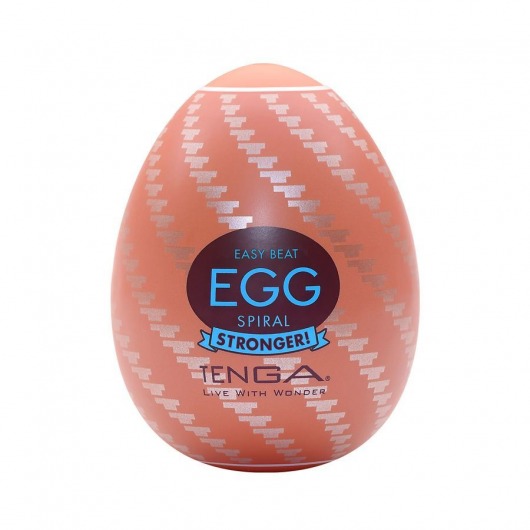 Мастурбатор-яйцо Tenga Egg Spiral - Tenga - в Новомосковске купить с доставкой