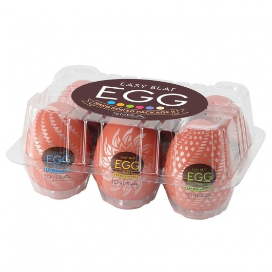 Набор из 6 мастурбаторов-яиц Tenga Egg Variety Pack V - Tenga - в Новомосковске купить с доставкой