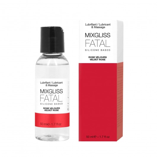 Силиконовый флюид с ароматом розы Mixgliss Fatal Velvet Rose - 50 мл. - Mixgliss - купить с доставкой в Новомосковске