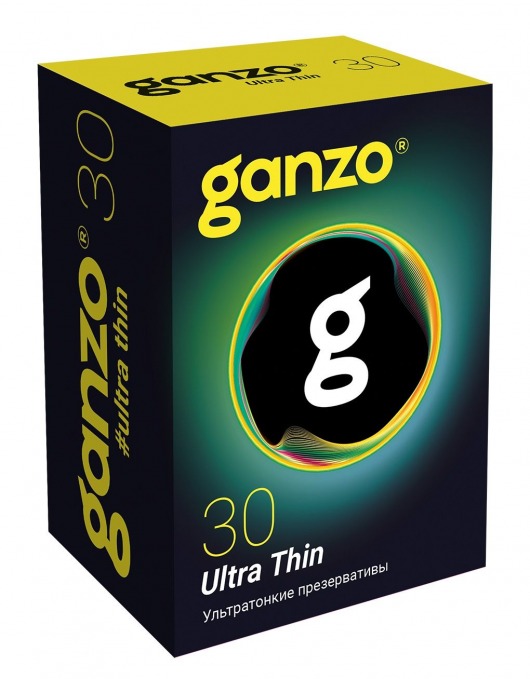 Супертонкие презервативы Ganzo Ultra thin - 30 шт. - Ganzo - купить с доставкой в Новомосковске