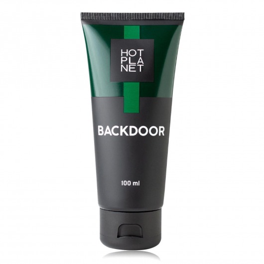 Анальный лубрикант на силиконовой основе Backdoor - 100 мл. - HOT planet - купить с доставкой в Новомосковске
