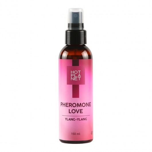 Массажное масло Pheromone Love с ароматом иланг-иланга - 150 мл. - HOT planet - купить с доставкой в Новомосковске