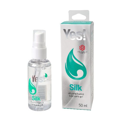 Силиконовая гипоаллергенная вагинальная смазка Yes Silk - 50 мл. - Sitabella - купить с доставкой в Новомосковске