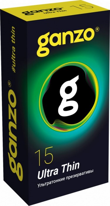 Прозрачные ультратонкие презервативы Ganzo Ultra thin - 15 шт. - Ganzo - купить с доставкой в Новомосковске