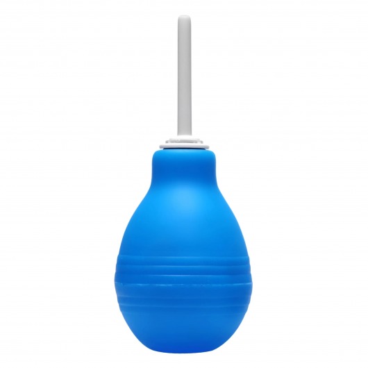 Анальный душ Enema Bulb Blue - XR Brands - купить с доставкой в Новомосковске