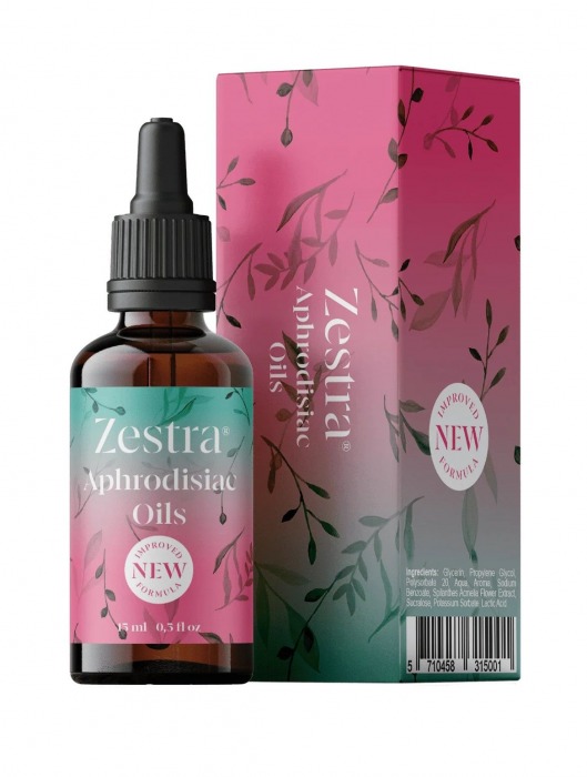 Возбуждающее масло Zestra Aphrodisiac Oils - 15 мл. - Zestra - купить с доставкой в Новомосковске