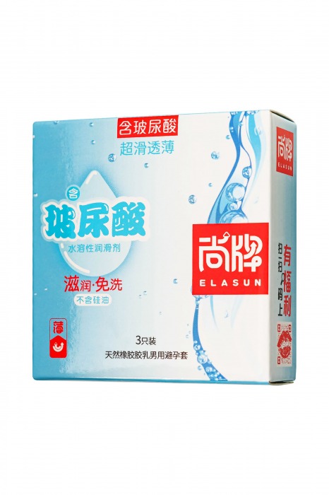 Ультратонкие презервативы Elasun Ultra-thin and Smooth - 3 шт. - Elasun - купить с доставкой в Новомосковске