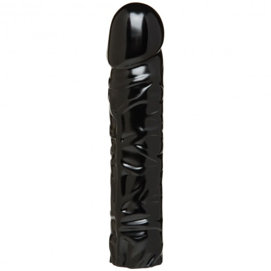 Насадка-фаллоимитатор Vac-U-Lock CodeBlack 8 Inch Classic Dong - 19,3 см. - Doc Johnson - купить с доставкой в Новомосковске