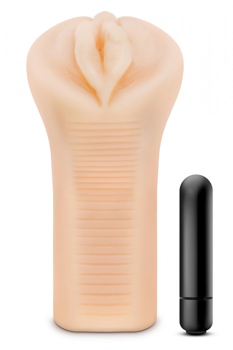 Мастурбатор-вагина Soft   Wet Veronika Realistic Beige Masturbator - Blush Novelties - в Новомосковске купить с доставкой