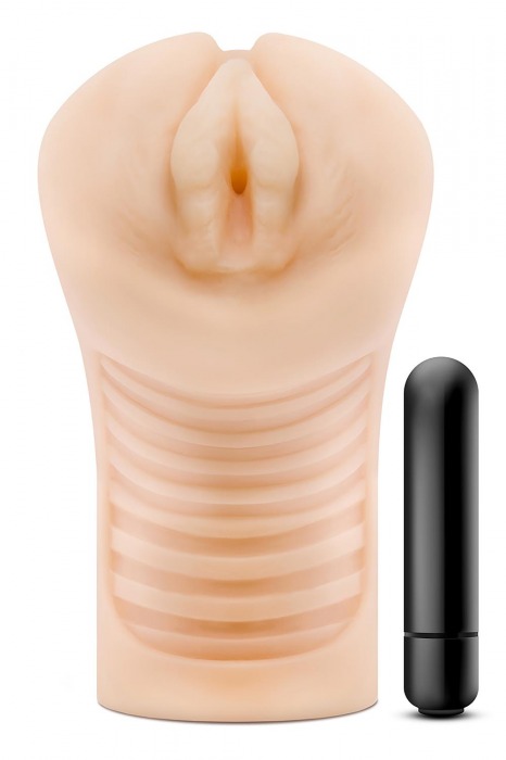 Маструбатор-вагина Soft   Wet Annabella Realistic Beige Masturbator - Blush Novelties - в Новомосковске купить с доставкой