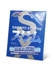 Презерватив Sagami Xtreme FEEL FIT 3D - 1 шт. - Sagami - купить с доставкой в Новомосковске