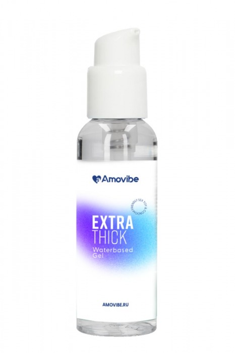 Гель на водной основе Extra Thick - 100 мл. - Amovibe - купить с доставкой в Новомосковске