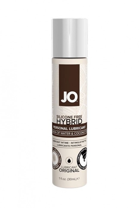 Водно-масляный лубрикант JO Silicon free Hybrid Lubricant ORIGINAL- 30 мл. - System JO - купить с доставкой в Новомосковске