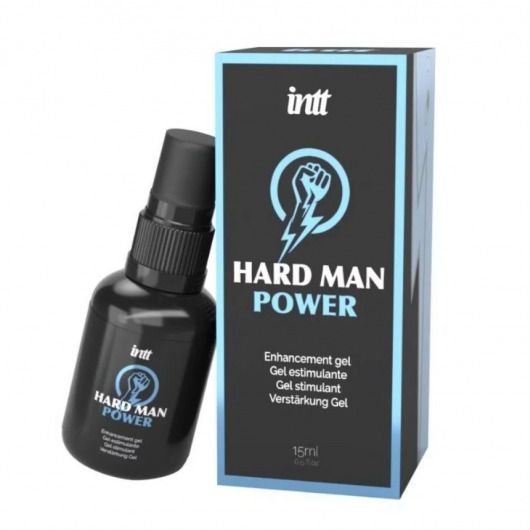 Стимулирующий гель для мужчин Hard Man Power - 15 мл. - INTT - купить с доставкой в Новомосковске