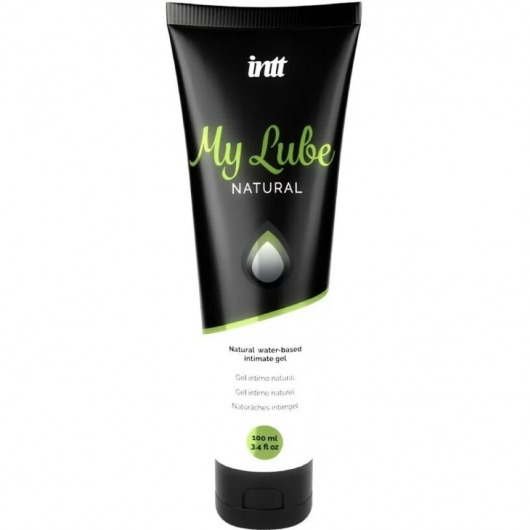 Увлажняющий гель-лубрикант на водной основе  для тела My Lube Natural - 100 мл. - INTT - купить с доставкой в Новомосковске