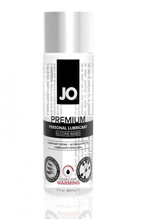 Возбуждающий лубрикант на силиконовой основе JO Personal Premium Lubricant  Warming - 60 мл. - System JO - купить с доставкой в Новомосковске