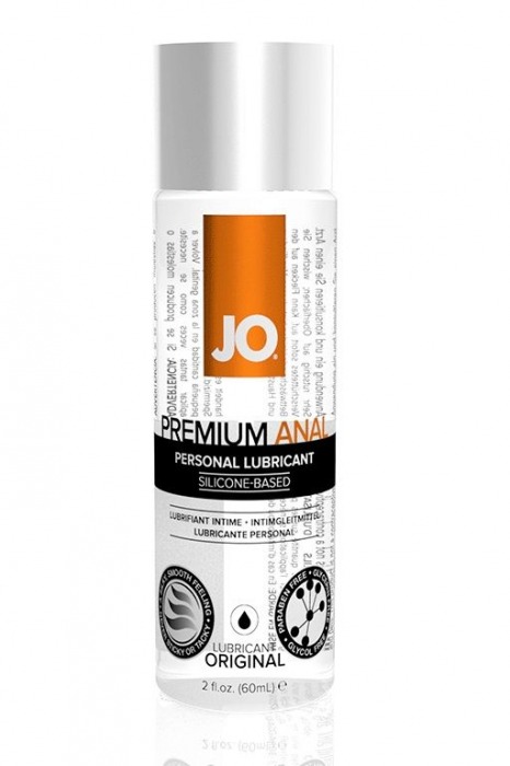 Анальный лубрикант на силиконовой основе JO Anal Premium - 60 мл. - System JO - купить с доставкой в Новомосковске