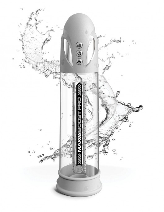 Белая вакуумная автоматическая помпа Max Boost Pro Flow - Pipedream - в Новомосковске купить с доставкой