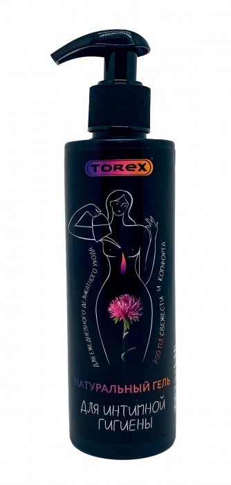 Натуральный гель для интимной гигиены Torex - 200 мл. - Torex - купить с доставкой в Новомосковске