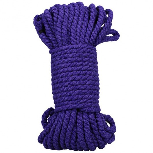 Фиолетовая верёвка для связывания и фиксации Bind Tie - 15,24 м. - Doc Johnson - купить с доставкой в Новомосковске