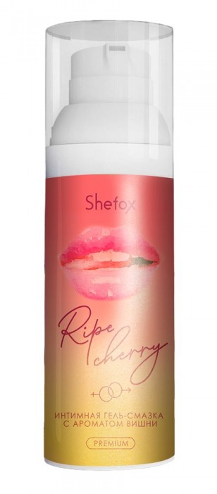 Интимная гель-смазка Shefox Premium «Спелая вишня» - 50 мл. - Shefox - купить с доставкой в Новомосковске