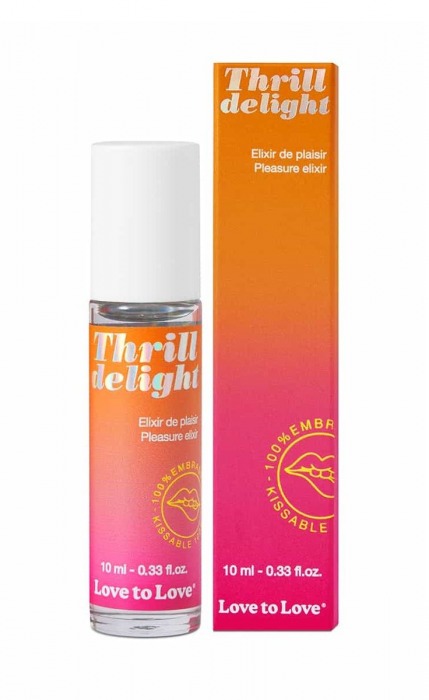 Возбуждающий гель Thrill Delight - 10 мл. - Love to Love - купить с доставкой в Новомосковске